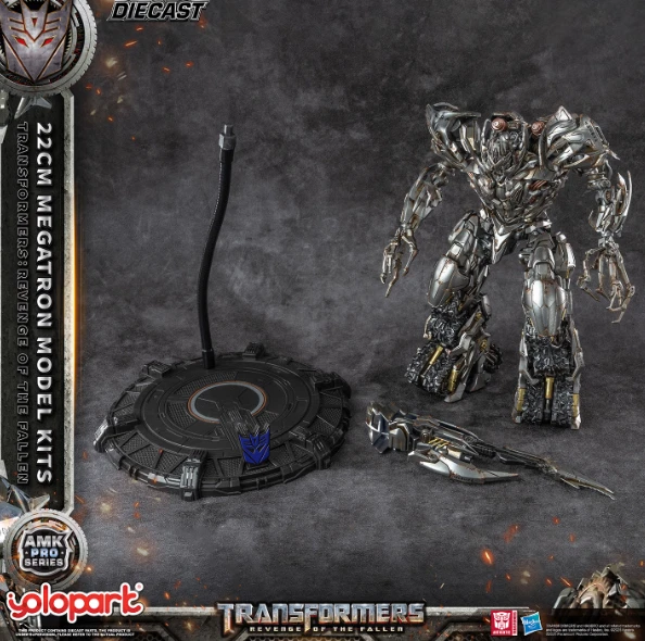 Yolopark Transformers Movies Soundwave Megatron Figures AMK PRO Model Kit New - Image 2 of 4