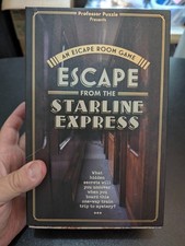 ESCAPE from the STARLINE EXPRESS ESCAPE ROOM Game 100% COMPLETE