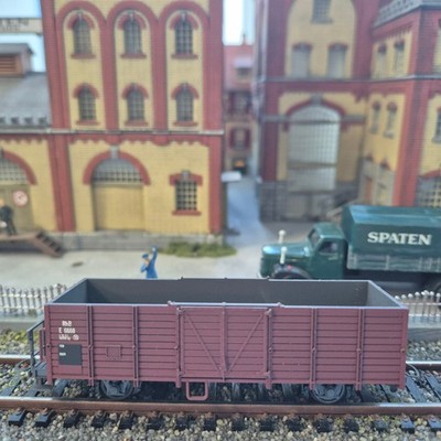 Bemo H0m offener Güterwagen Hochbordwagen Rhb E 6668 ohne OVP/2517