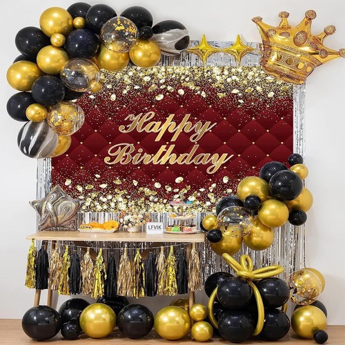 10x8ft Premium Vinyl Birthday Backdrop - Gold Diamonds for Milestone Parties - Picture 7 of 11