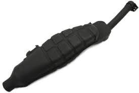 YAMAHA Genuine 2HR-14711-03-00 Big Bear 350 KODIAK 400 Exhaust Muffler Silencer - Bild 8 von 24