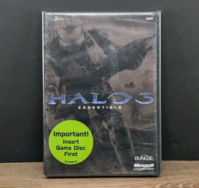 Halo 3 Essentials (Microsoft Xbox 360, 2007) Bungie - New Factory Sealed