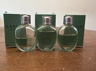 3x LANVIN VETYVER EDT 5ml .17oz Splash SeeLevel