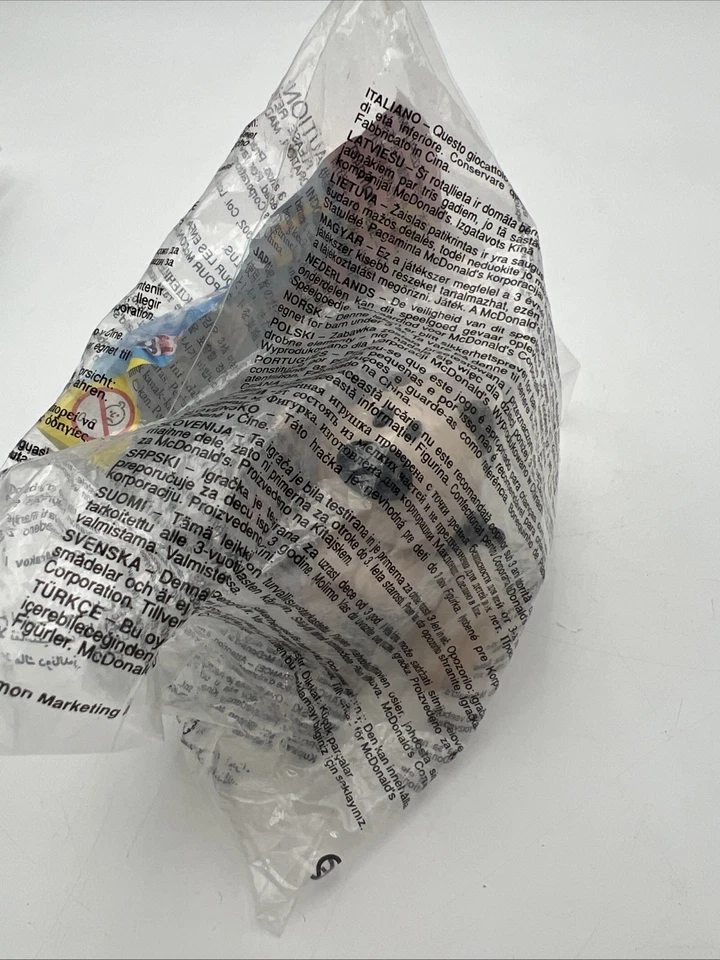 LITTLE BROTHER #3 McDonalds™ HAPPY FOOD DISNEY'S MULAN WIND-UP DOG SELLADO 1998 Foto 2 de 2