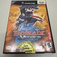 Beyblade: V Force - Super Tournament Battle (Nintendo GameCube, 2003) Tested