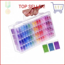 SGHUO 64 Grid Diamond Painting Storage Containers Diamond Art Accessories Tool B