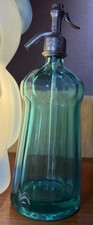 Siphon Marquise Verre Bleu Vandenbroucke Breteuil