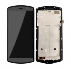 LCD Display with Touch Screen and Front Cover Replacement for Urovo DT50S