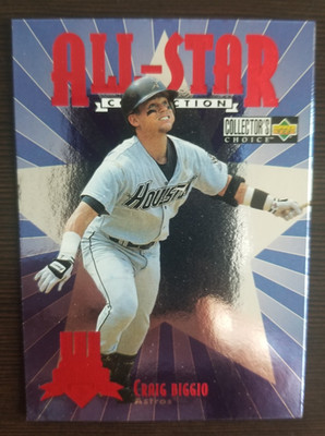 1997 Upper Deck Collector's Choice - All-Star Connection Craig Biggio #20