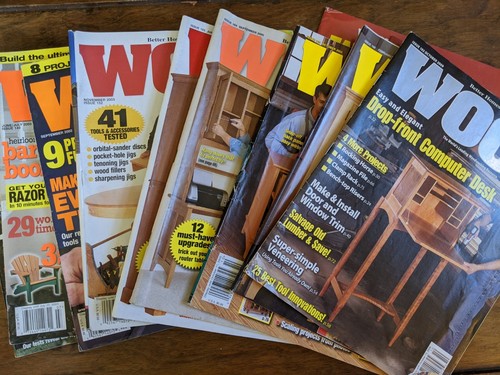 10 Wood Woodworking Magazines 1999-2009 w/ patterns Better Homes & Gardens - Bild 1 von 12