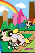The Powerpuff Girls - Group Park Wall Poster, 34L" x 22.4W", Unframed Version