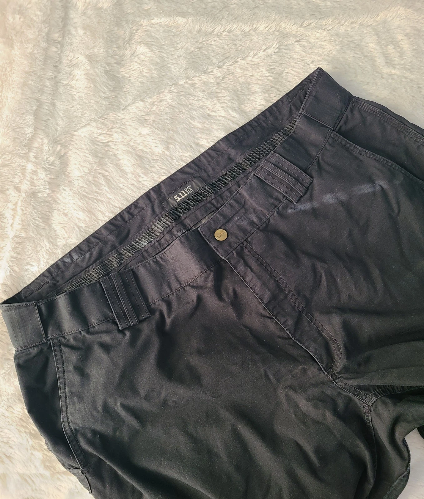 74363 5.11 Tactical Mens Reg Fit Taclite EMS Ripstop Cargo Pants 40x30 Black