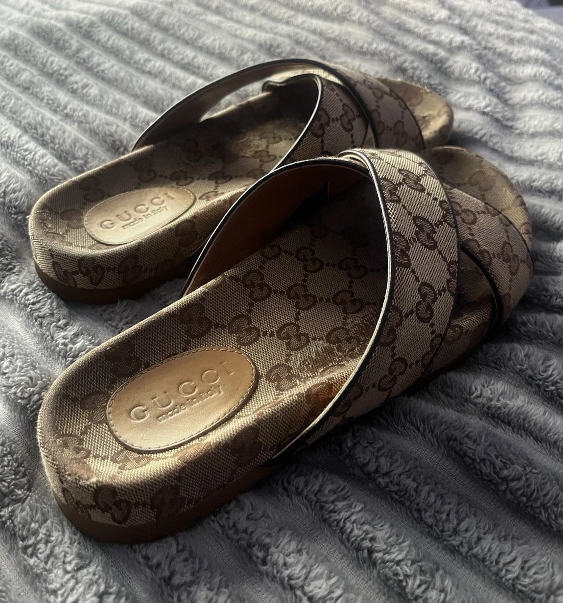 GUCCI サンダル 最終値下げ 楽天 vintage 専用!!大幅値下げ!!新品⁄未