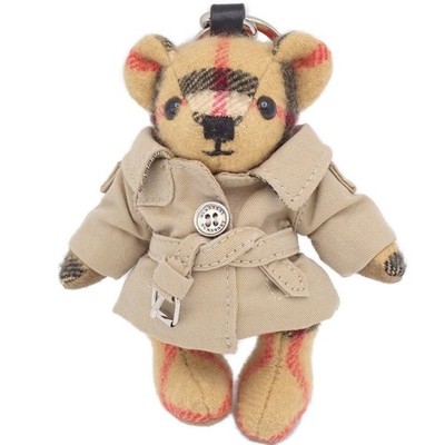 Burberry Thomas Bär Beige Trenchcoat Taschenanhänger Schlüsselanhänger N2