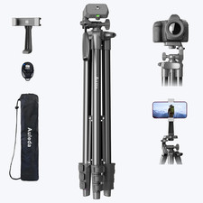 71  Camera Tripod Aluminum Tall Tripod Stand Compatible with Canon Nikon with Wi