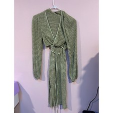 Pretty Little Thing Off the Shoulder Dress With Cardigan *Size 2*