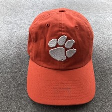 Clemson Tigers Hat Cap Strap Back One Size Orange NCAA Football Fan Favorite
