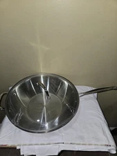 Cuisinart 3-quart Stainless Steel Sauté Pan with A Lid Dishwasher Safe Cookware