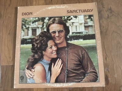 Sanctuary by Dion original 1971 release vinyl LP - White Label Promo Copy