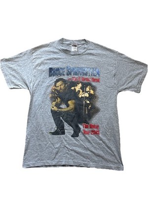 Vintage 2003 BRUCE SPRINGSTEEN & THE E STREET BAND ''THE RISING'' Concert T-Shirt
