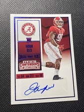 2016 Panini Contenders Draft Picks - College Ticket Jarran Reed #240 Blue Foil  