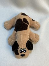 VTG 1985 Tonka 8" Brown Spotted Pound Puppy Puppies Stuffed Toy Plush Dog