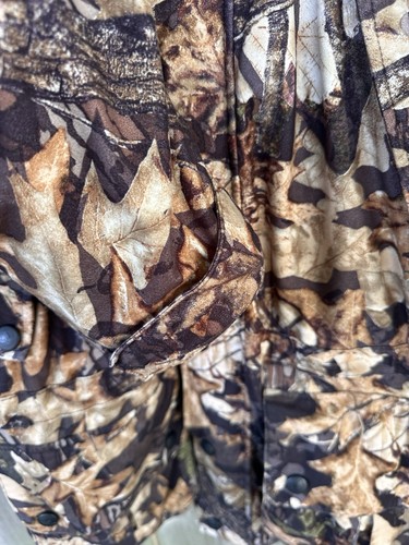 Mossy Oak Forest Floor Heavy Weight Hunting Coat Sz Medium - Picture 7 of 19
