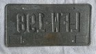Vintage 90 OK License Plate 1990 Oklahoma Is OK LFW - 198 — photo 2