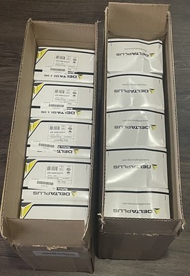 New - Lot of 120 Delta Plus GG-40C-AF Anti-Fog Foam-Lined Clear Safety Glasses
