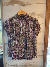 AB studio blouse xl Built In Cami