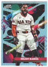 Heliot Ramos 2025 Topps Cosmic Chrome #41 Refractor