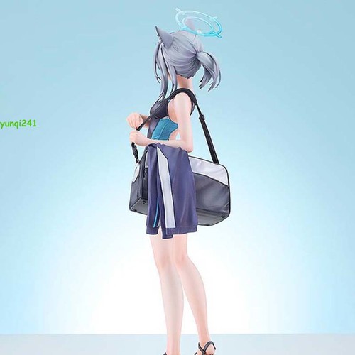 Bolso Bandolera Blue Archive Sunaookami Shiroko Traje de Baño PVC Figura Modelo Estatua - Imagen 5 de 11