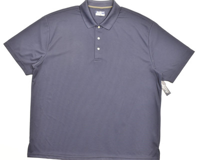 Ben Hogan Performance Men's Golf Polo Shirt Navy Blue Short Sleeve Size 3XL NWT
