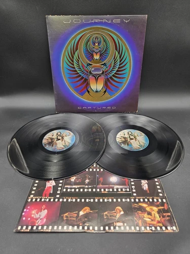 Journey Captured Vinyl Record 2-Set LP KC2-37016 Columbia Records