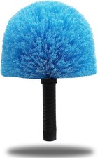 Cobweb Duster Head Blue, Twist-On Spider Web Brush, Fits Standard Poles