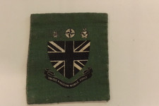 MILITARY CLOTH BADGE UKMF UNITED KINGDOM MOBILE FORCE 7CM X 6CM (3186)