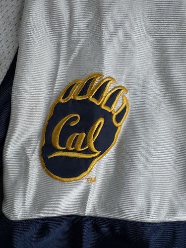 Vtg Colosseum Cal Berkeley Football Jersey XL WHITE #7 NO NAME - Picture 11 of 12