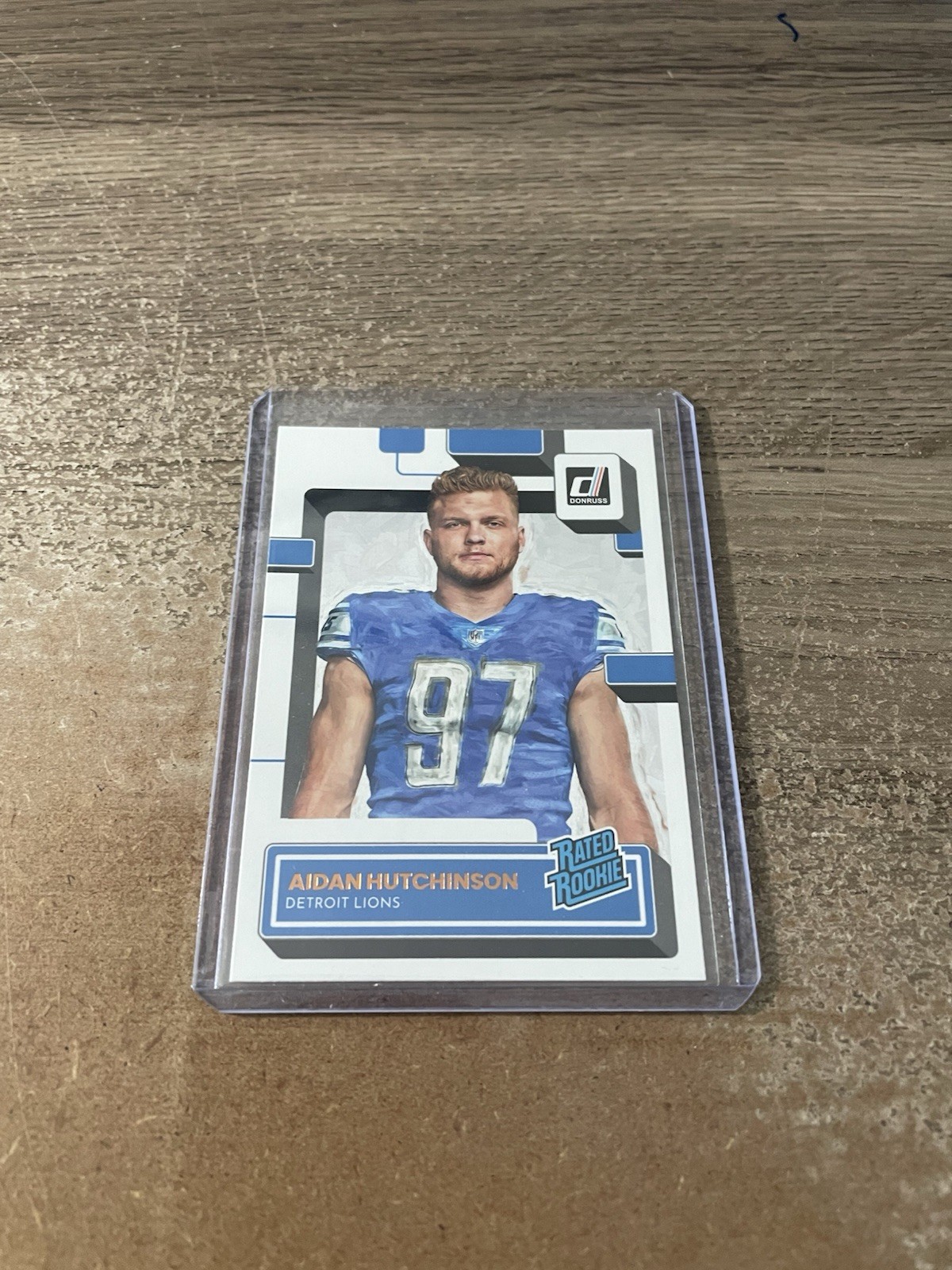 2022 Panini Donruss - Rated Rookie Aidan Hutchinson #313 Canvas (RC)