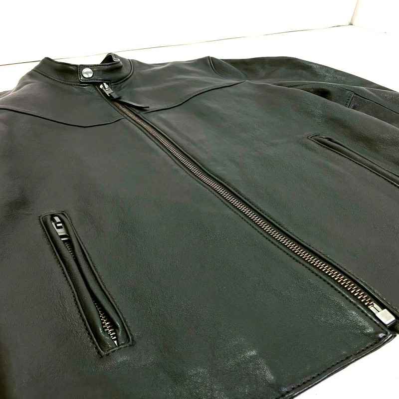 [Used] Coach Single Rider's Leather Jacket F33779 Black Size S LAMB LEATHER Men' thumbnail 10