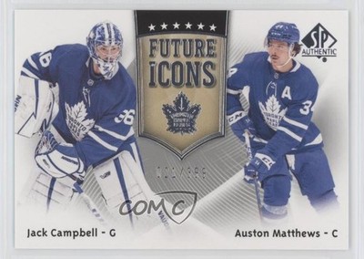 2021 SP Authentic Future Icons 21/399 Auston Matthews Jack Campbell #FI-28 03uh