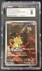 Team Rockets Meowth 109/098 Sv10: The Glory of Team Rocket Holo (Japanese) CGC 8