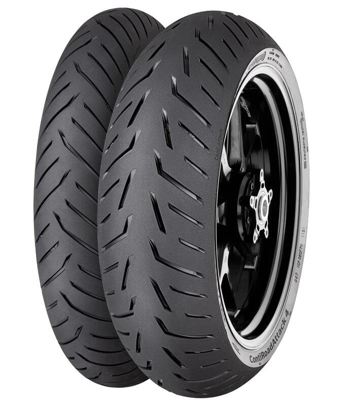 Pneu Continental ContiRoadAttack 4 170/60 ZR 17 grip maximal sous la pluie