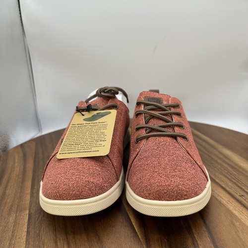 Spenco Santa Clara Jersey Shoes Casual Comfort Red Terra Cotta Women's 7.5D Wide - Picture 4 of 10
