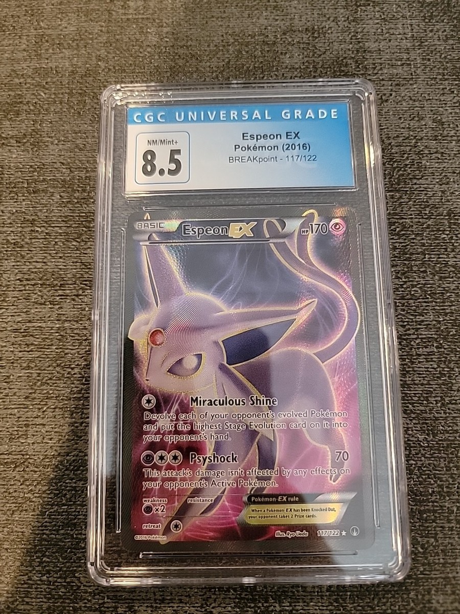 Espeon EX (Full Art) 117/122 Breakpoint Holo for sale online Espeon EX (Full Art) 117/122 Breakpoint Holo for sale online