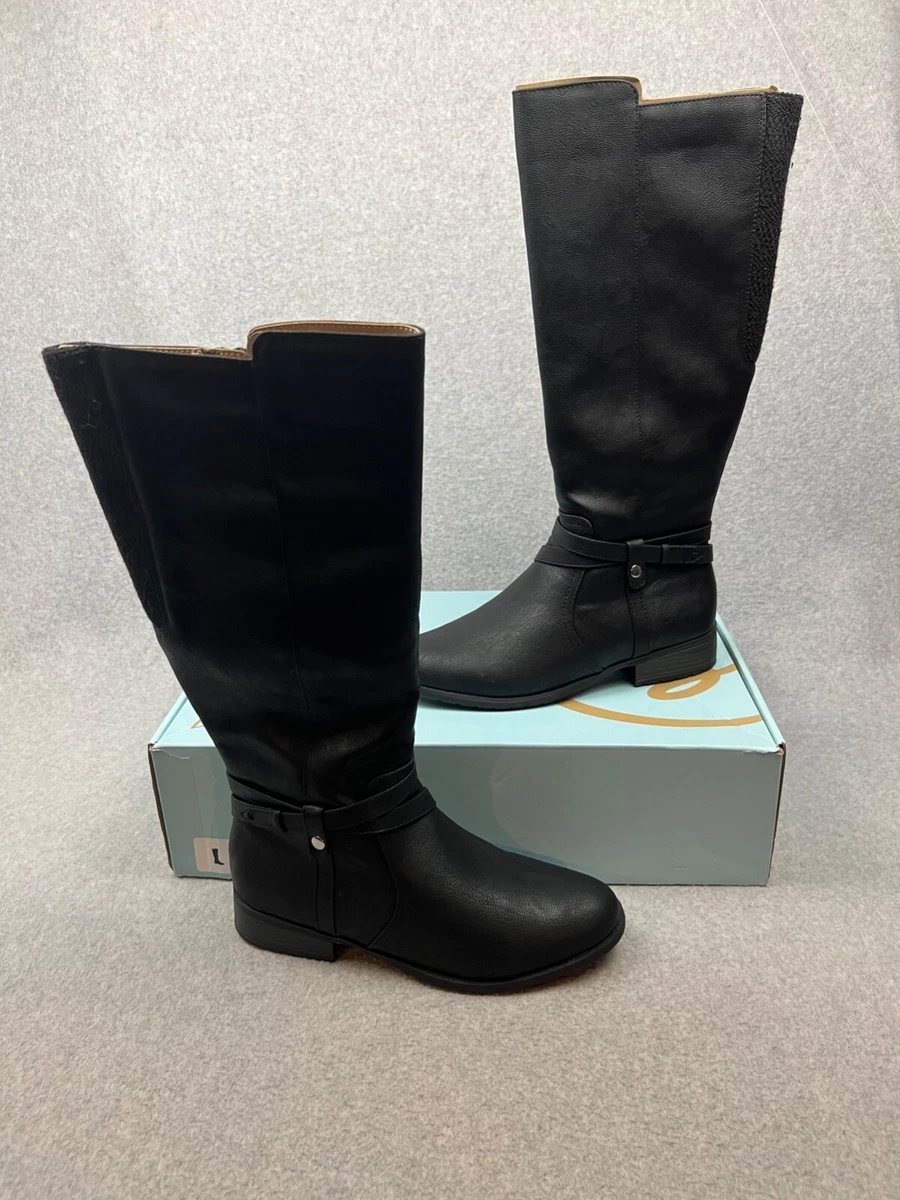 Wide calf riding boots size clearance 10