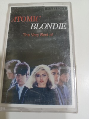 Blondie Atomic Best Of RARE orig Cassette tape INDIA indian sealed 1999