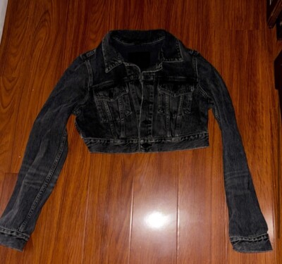 ジャケット Alexander Wang Black Denim Jacket Alexander Wang Denim Jacket | Black | FARFETCH