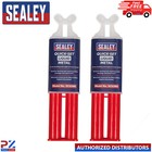2X Sealey SCS380 Quick Set Liquid Metal Chemical Epoxy Metal Repair dual Syringe