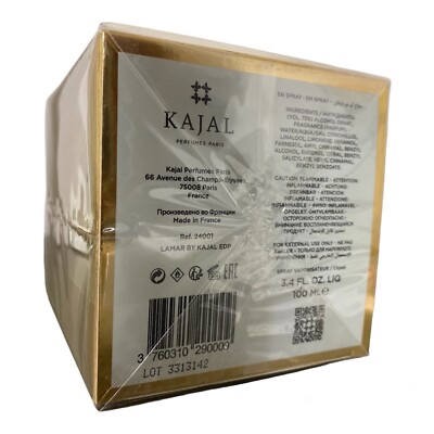 KAJAL LAMAR EAU DE PARFUM 100ml | eBay
