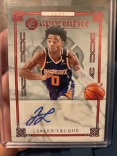 2019 Panini Chronicles Jalen Lecque Basketball Excalibur Apprentice Auto #AP-JAL